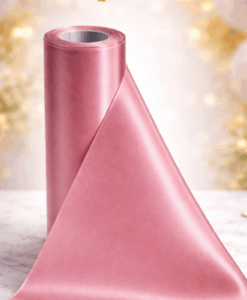 Dusky Pink Wide Ribbon For Wrapping Cars - 20m