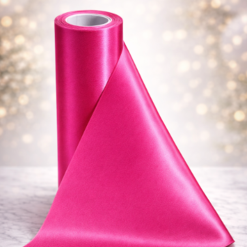 Fuchsia Pink Wide Ribbon For Wrapping Cars - 20m