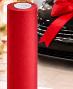 Red Wide Ribbon Perfect For Wrapping Cars