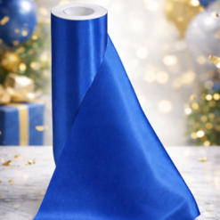 Royal Blue Wide Ribbon For Wrapping Cars - 20m