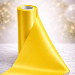 Yellow Wide Ribbon For Wrapping Cars – 20m