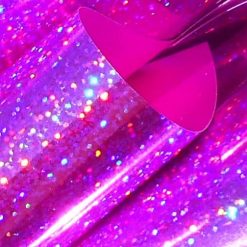 Bright Pink Foil Giant Bow