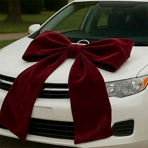 1 metre velvet bow