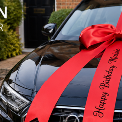 Wide Ribbon for Wrapping Cars