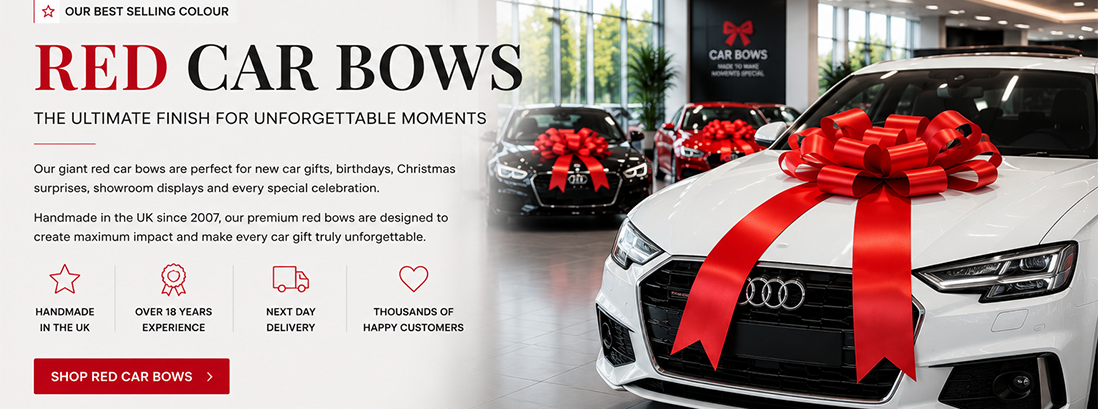 Red Car Bows